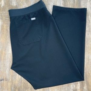 Figs Livingston Scrub Pant - Regular - Black - Women's XL